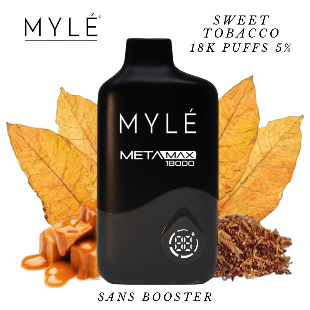 Mylé Meta Max Sweet Tobacco 18K Puffs 5%