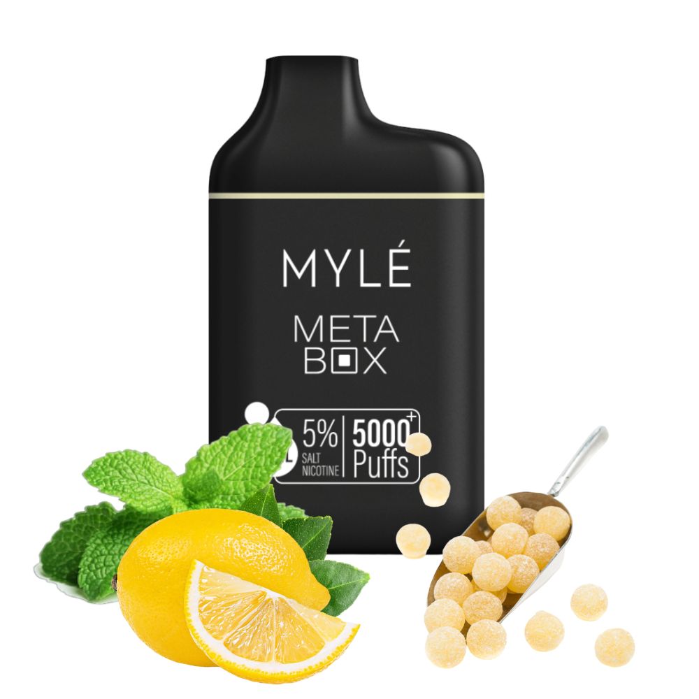 Mylé Meta Box Lemon Mint 5000Puff 5%