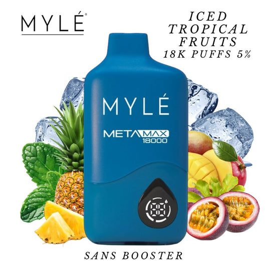 Mylé Meta Max Iced Tropical 18K Puffs 5%