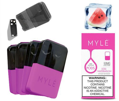 Mylé V4 Pod Iced Watermelon 4 X 0.9ml Pods