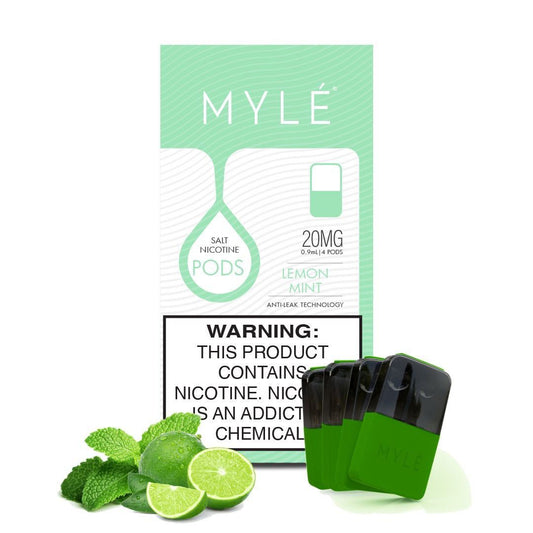 Mylé V4 Pod Lemon Mint 4 X 0.9ml Pods